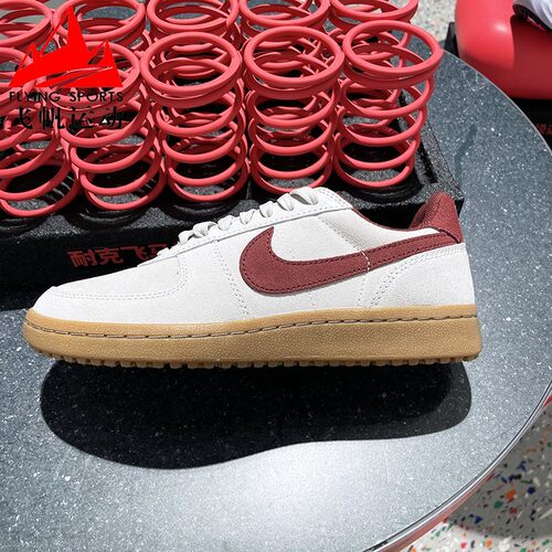 耐克Nike板鞋女2025冬季新款复古翻毛皮休闲薄低运动鞋IF1743-001