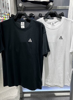 耐克男装2026夏季款速干透气宽松印花休闲运动短袖T恤 IH1289-010