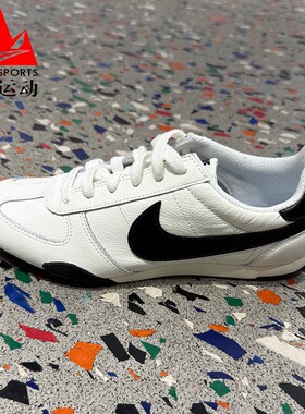 耐克女鞋2026夏SPRINT SISTER低帮薄底皮面休闲运动鞋 IB7102-100