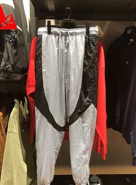 耐克男裤2024春季新款梭织速干宽松束脚训练运动长裤 FN5851-436