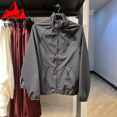 耐克Jordan男装2025春款梭织宽松休闲运动训练夹克外套HF9886-010