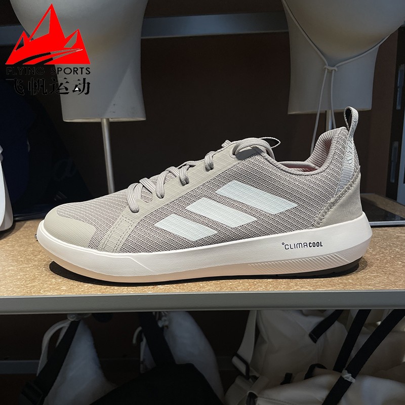 阿迪达斯男女鞋2026春季BOAT SHOES户外排水溯溪徒步休闲鞋JI3501