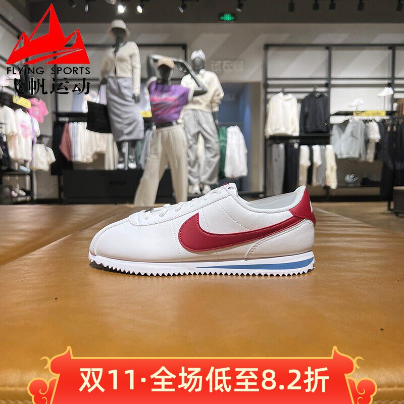 NIKE耐克童鞋2024冬季Cortez复古轻便阿甘鞋百搭休闲鞋DM0950-115