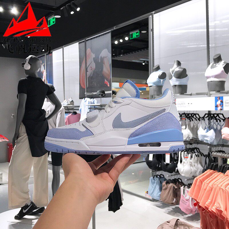 耐克女鞋2025夏AJ312经典百搭缓震耐磨篮球运动鞋板鞋 FQ7827-104