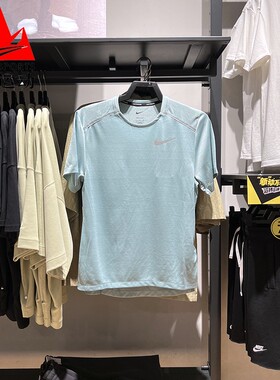 Nike耐克男装2024秋新款冰丝凉爽速干透气百搭短袖T恤 AJ7566-309