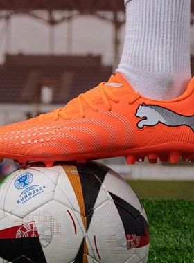 PUMA彪马男女鞋2026春新款FUTURE9人造草坪MG短钉足球鞋108914-01