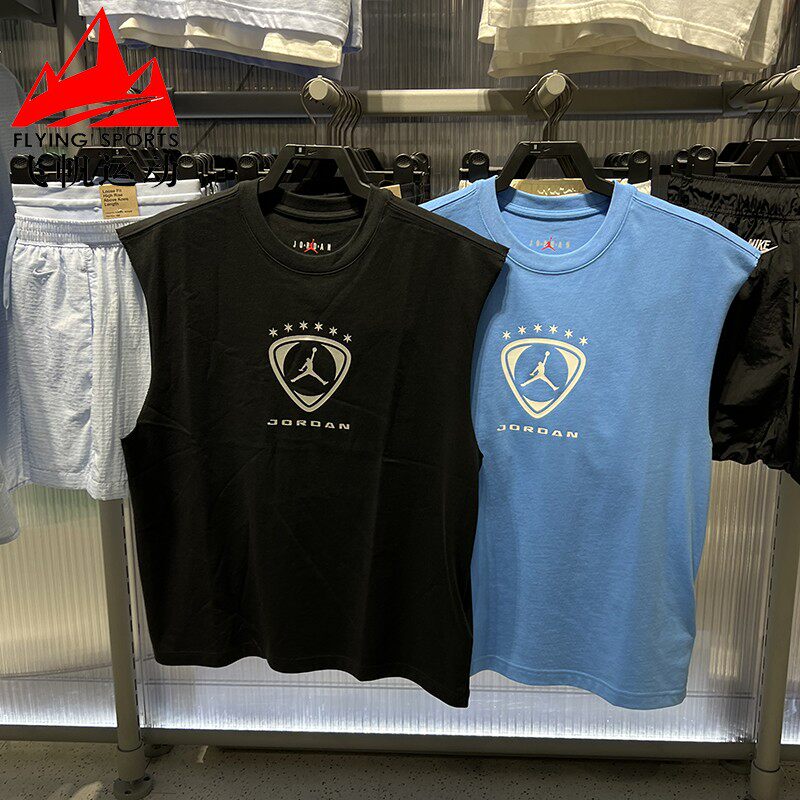 Nike耐克男款2026夏款JORDAN舒适透气篮球运动背心IR1884-010-412