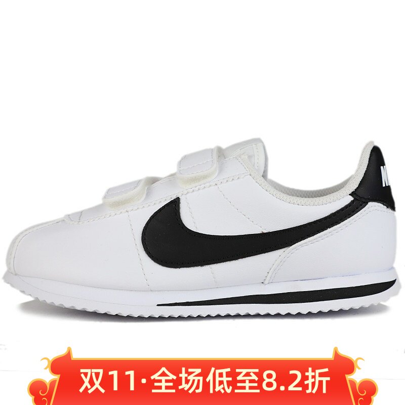阿甘鞋魔术贴舒适低帮运动休闲鞋