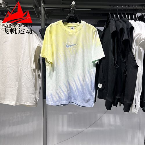 Nike耐克女子2026夏新款宽松撞色设计透气舒适T恤短袖 IR7557-714