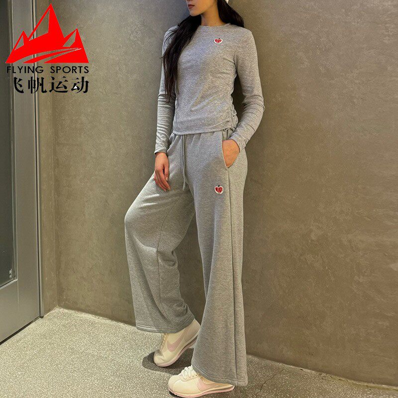 NIKE耐克女装2025情人节罗纹抽绳修身休闲短款长袖T恤 HV8728-063