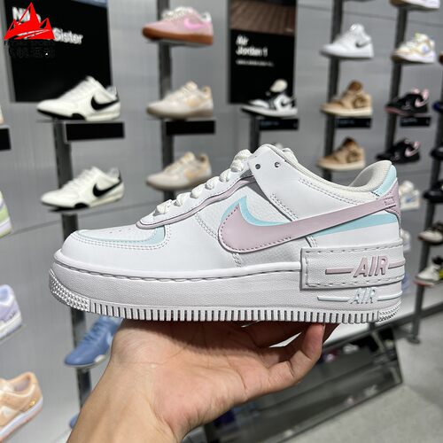 耐克女鞋2026冬款AF1 SHADOW时尚厚底耐磨休闲运动板鞋DZ1847-121