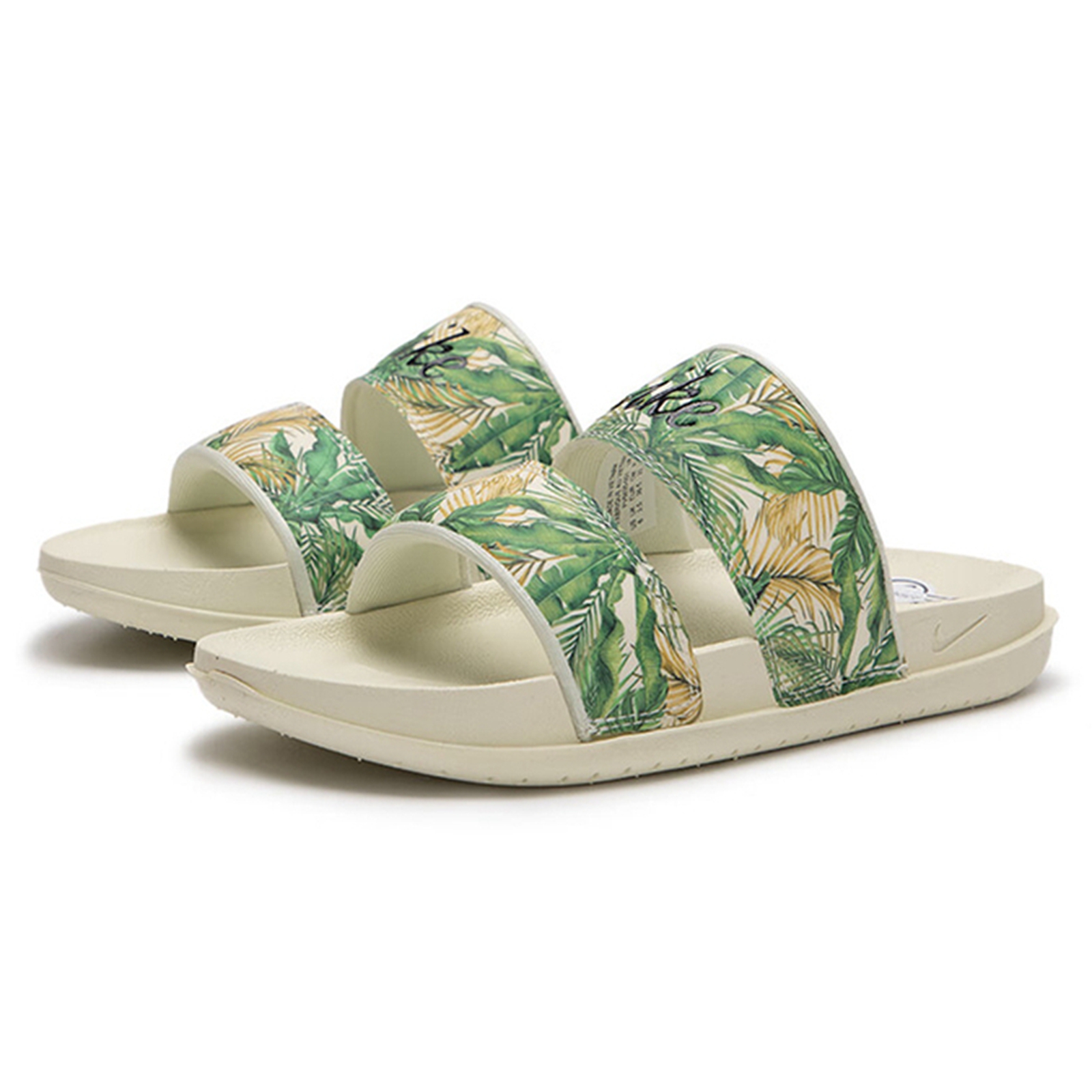 耐克女鞋2024夏季OFFCOURT时尚花色沙滩鞋一字忍者拖鞋FV5635-001