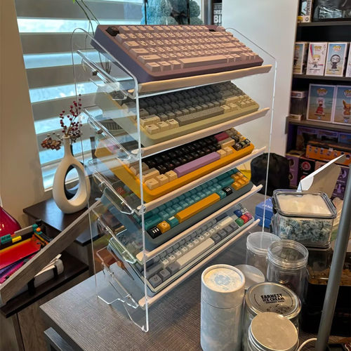 键盘展示架亚克力收纳架