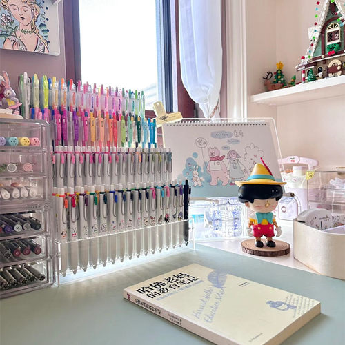 聚优品笔架孔装亚克力