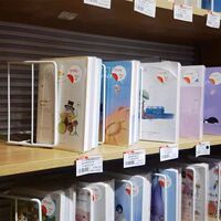 七道弯本子架九道弯八道弯本册架铁架子书架资料册架商品商品分隔