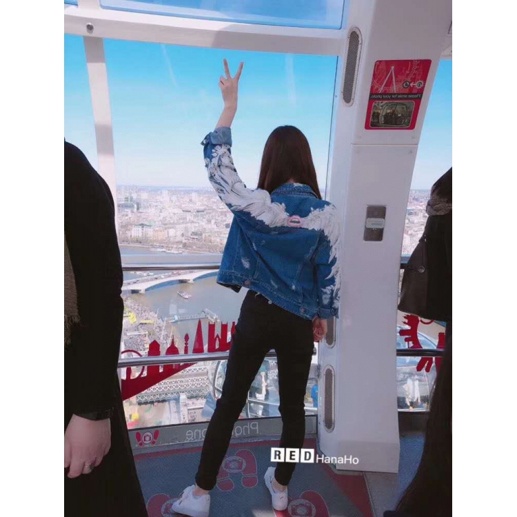 明星同款戚薇2018天使系列天使牛