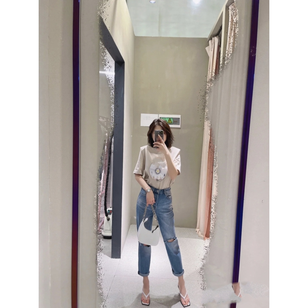 专柜直发江疏影同款夏季新款真丝