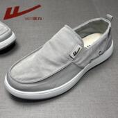 回力休闲男鞋 一脚蹬透气帆布鞋 软底轻便运动鞋 新款 舒适日常百搭鞋