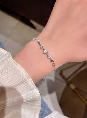 爱心2024年新款手链小众设计