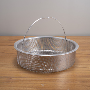 304不锈钢蒸笼电饭锅通用配件早餐蒸包子蒸屉3L4升蒸笼单手提蒸篮