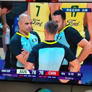 2025新款FIBA篮球亚洲杯/世界杯 篮球裁判服上衣 黄领可定制印图