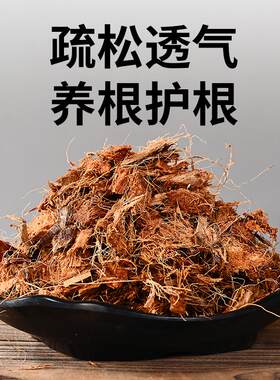 粗椰壳砖椰砖营养土兰花君子兰土