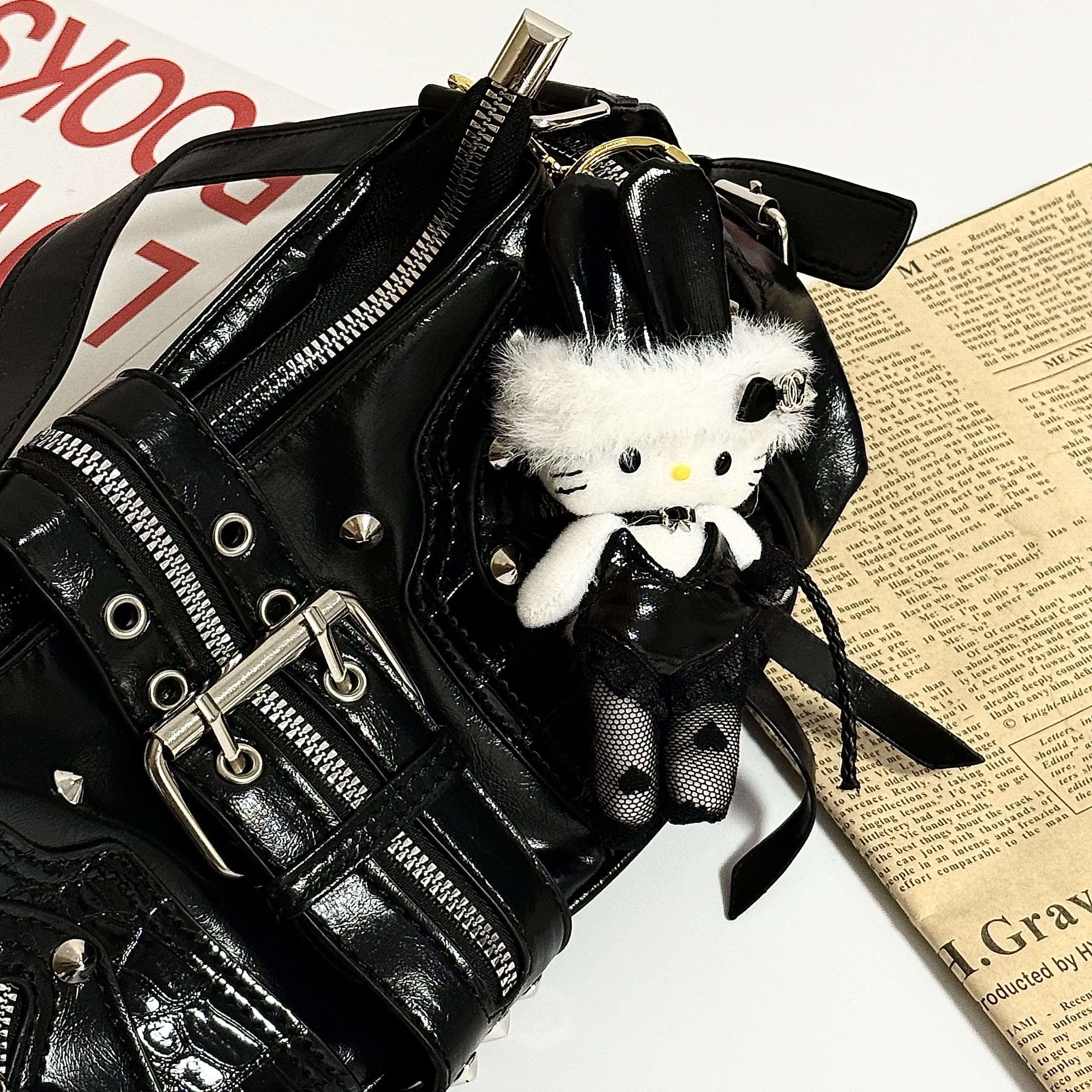 可爱兔女郎hellokitty猫黑色系