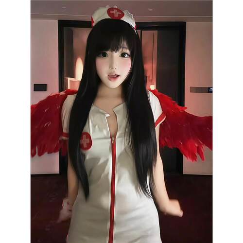 护士天使万圣节cos服纯欲