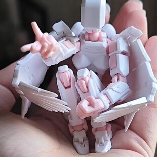 3d打印人偶第三代dummy幸运13十三多全关节可动手办带翅膀女版3