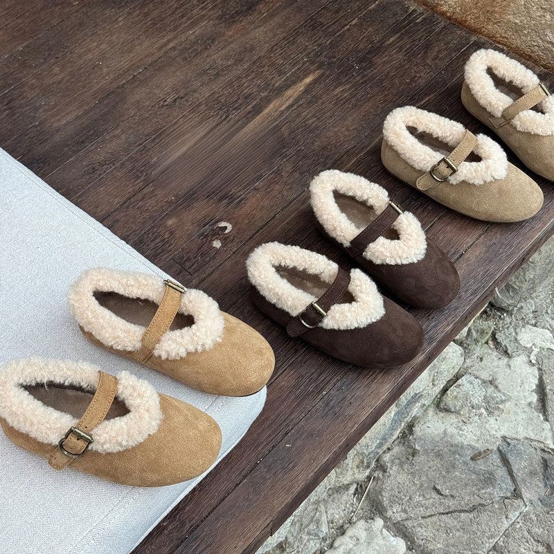 韩版磨砂真皮冬季童鞋小童儿童