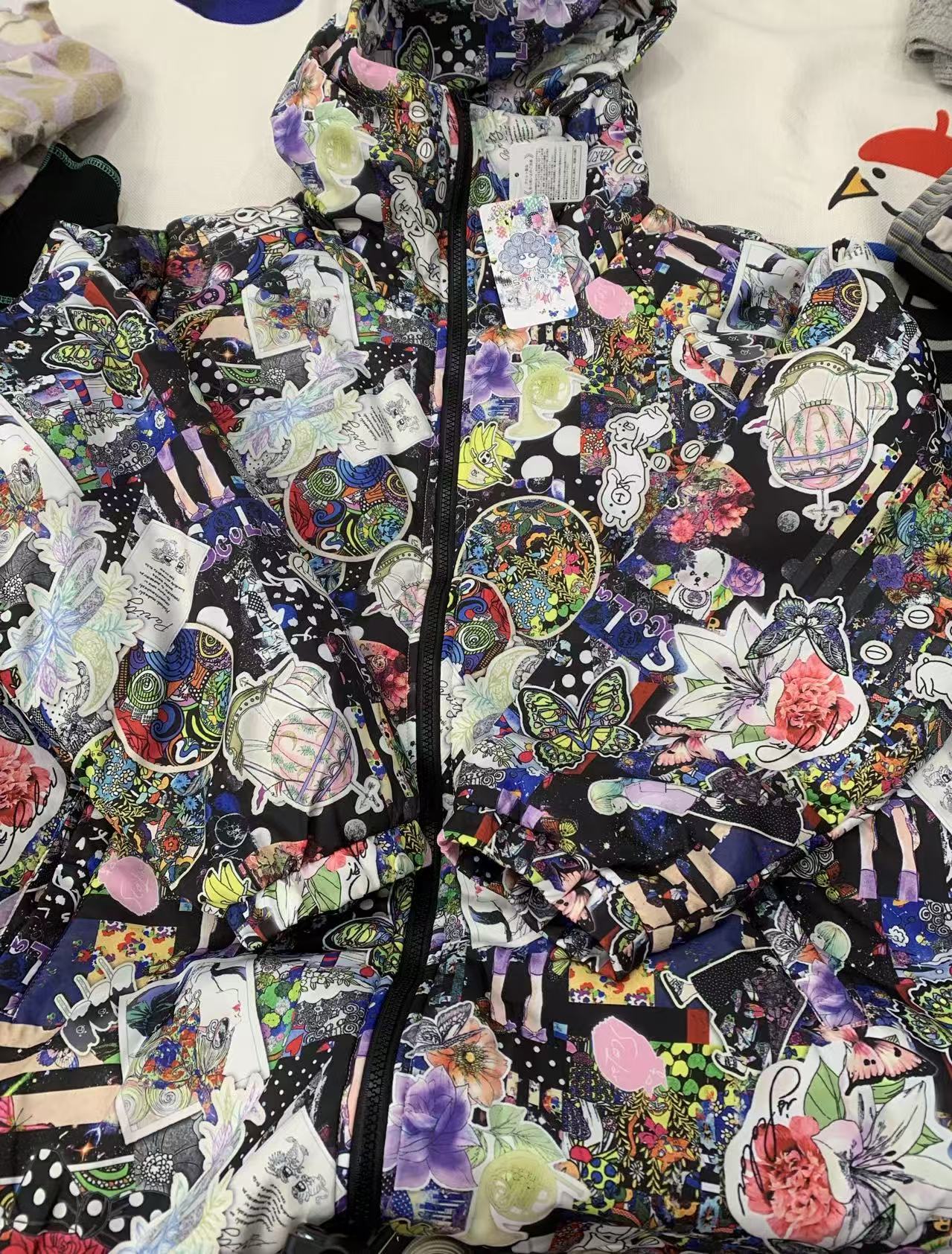 日本卷发中棉羽绒(国内现货)