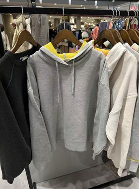 日本限定设计款拼接豆腐卫衣六折不退不换