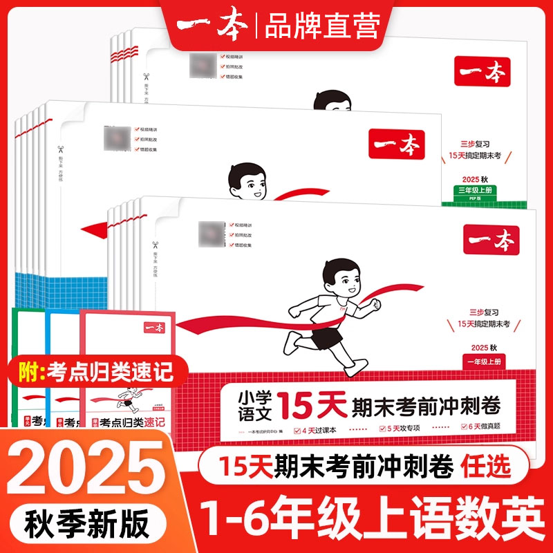 一本小学15天期末考前冲刺100分