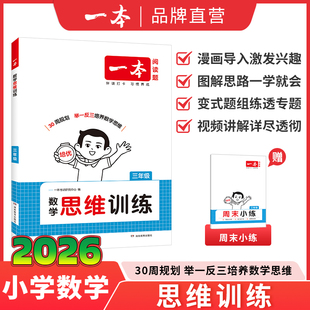 正版 题组多角度练透小学数学计算能力拓展思维逻辑专项训练 2026一本数学思维训练一二三四五六年级变式