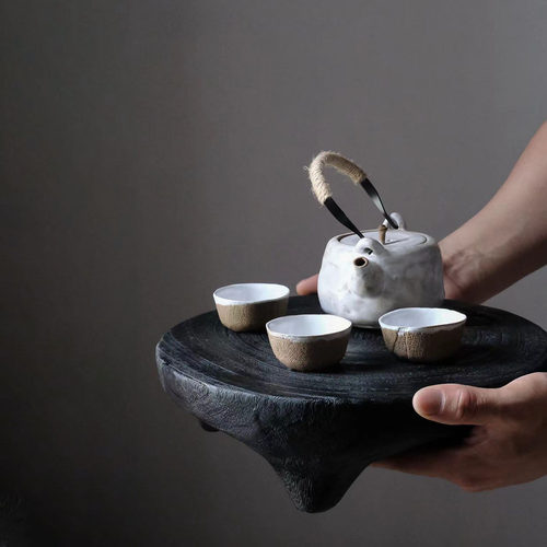 DIhome实木茶盘摆件新品折扣