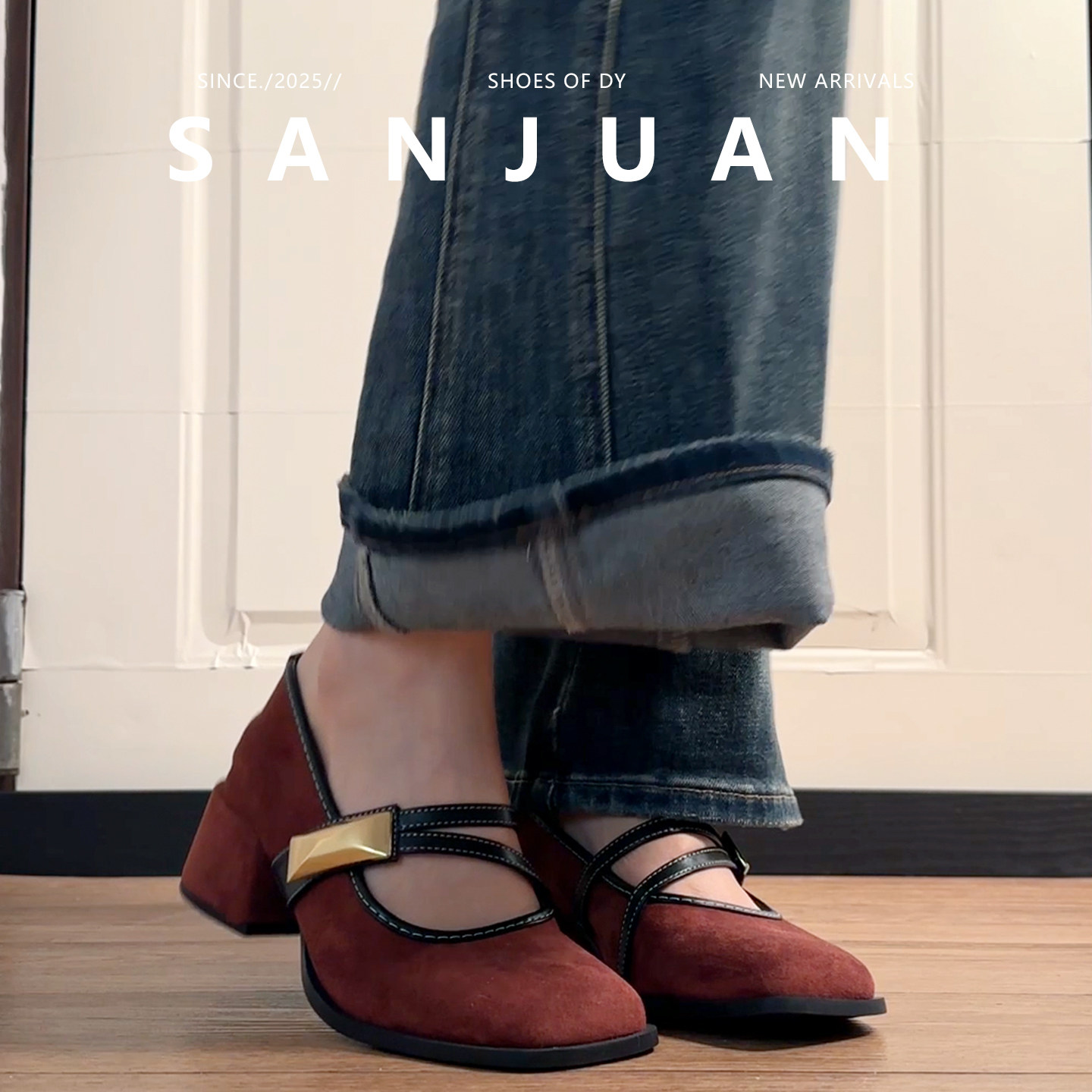 【三卷】复古方头玛丽珍鞋女厚底粗跟新中式小众浅口单鞋2026夏季,女鞋,浅口单鞋,淘宝优惠券,粉丝福利购,淘宝优惠卷