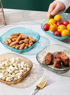 小盘子水果盘零食碟饼干餐桌垃圾吐骨头渣盘收纳碟盘子家用吐骨碟