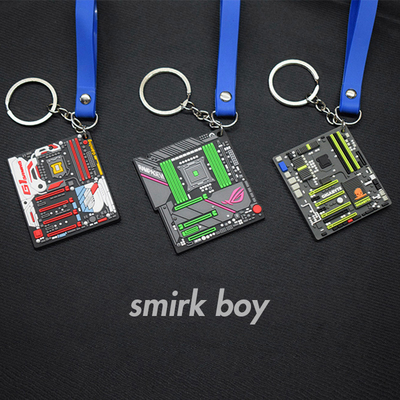 技嘉主板软胶intelamd钥匙挂件