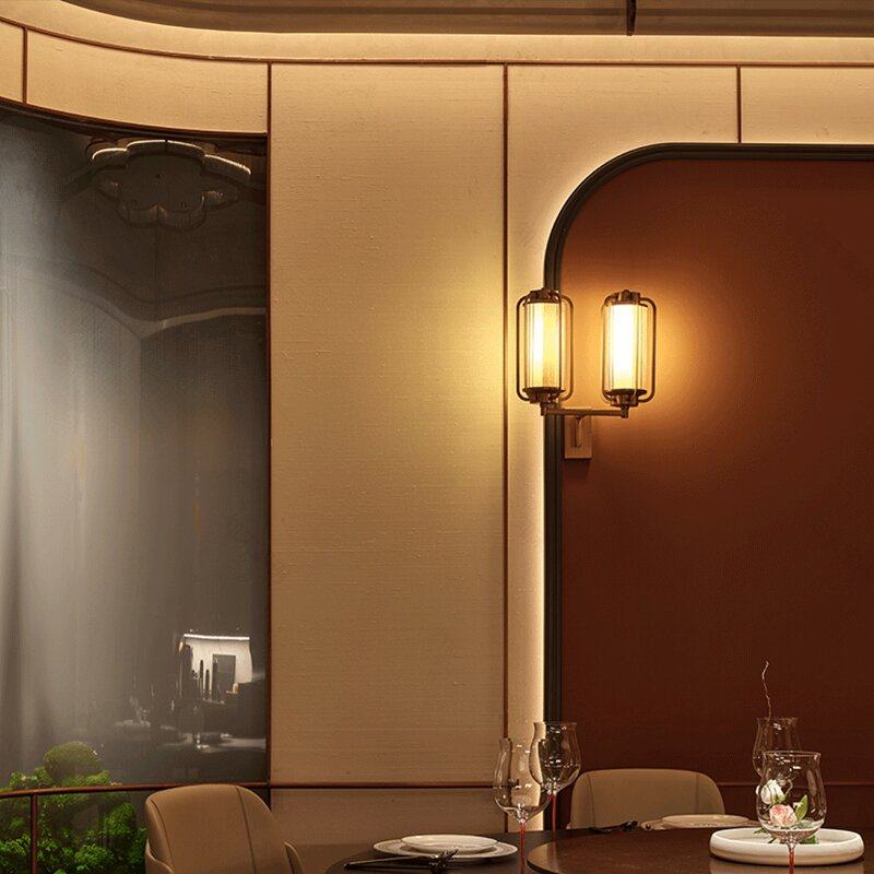 设计师酒店工程KTV会所壁灯非标定制饭店餐厅民宿创意个性壁灯