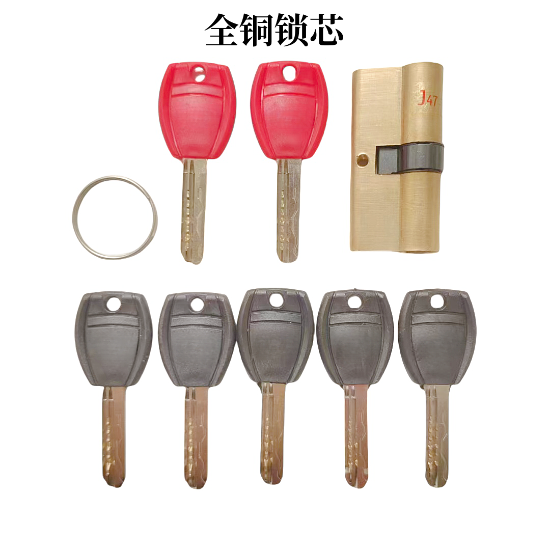 家用门锁锁芯防盗门锁芯入全铜锁芯更换锁芯铝合金门锁芯通用锁芯