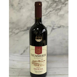 匈牙利THUMMERER 埃格尔公牛血干红葡萄酒2016年进口红酒