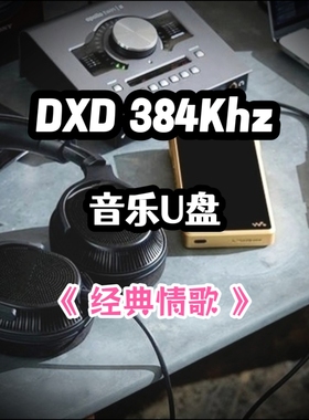 DXD384Khz数字音乐u盘经典情歌立体分轨环绕家用车用车载解码