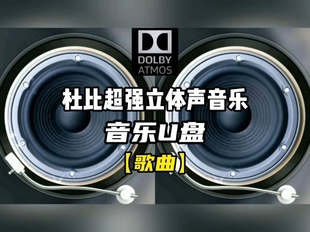 杜比超强立体声音乐u盘歌曲家用车用高音质分轨分离环绕重低音