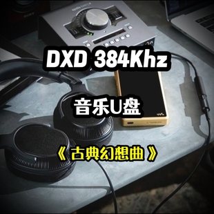 DXD384Khz数字音乐u盘经典古典幻想曲立体分轨环绕家用车载解码