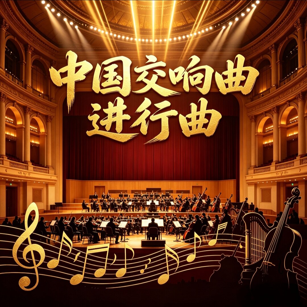 经典中国交响曲进行曲无损音乐u盘usb优盘纯音乐家庭家用车载车用