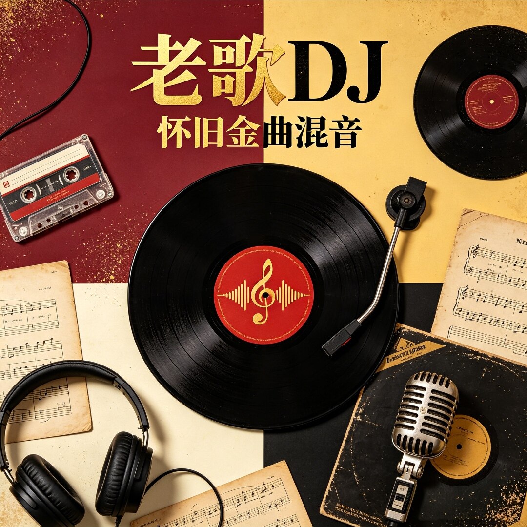 金典老歌DJ舞曲音频音乐U盘高品质立体环绕重低音usb优盘车载车用