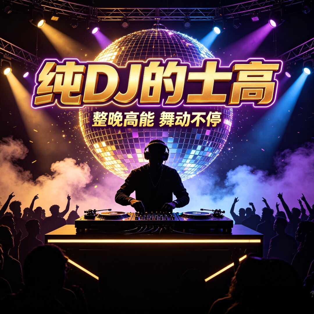 纯DJ的士高舞曲音乐u盘立体无损音频家庭家用车载车用usb优盘