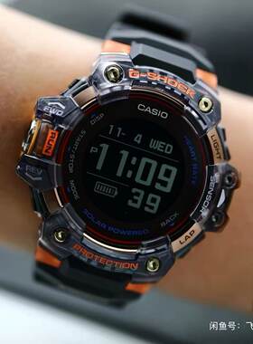 100％好-卡西欧 G-SHOCK GBD-H1000-1A4 手表 蓝牙 心率 GPS 温度