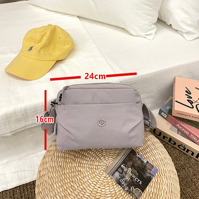 新款多隔层斜挎包休闲百搭多口袋便携布包防泼水单肩女包轻便小包,箱包皮具/热销女包/男包,通用款女包,淘宝优惠券,粉丝福利购,淘宝优惠卷