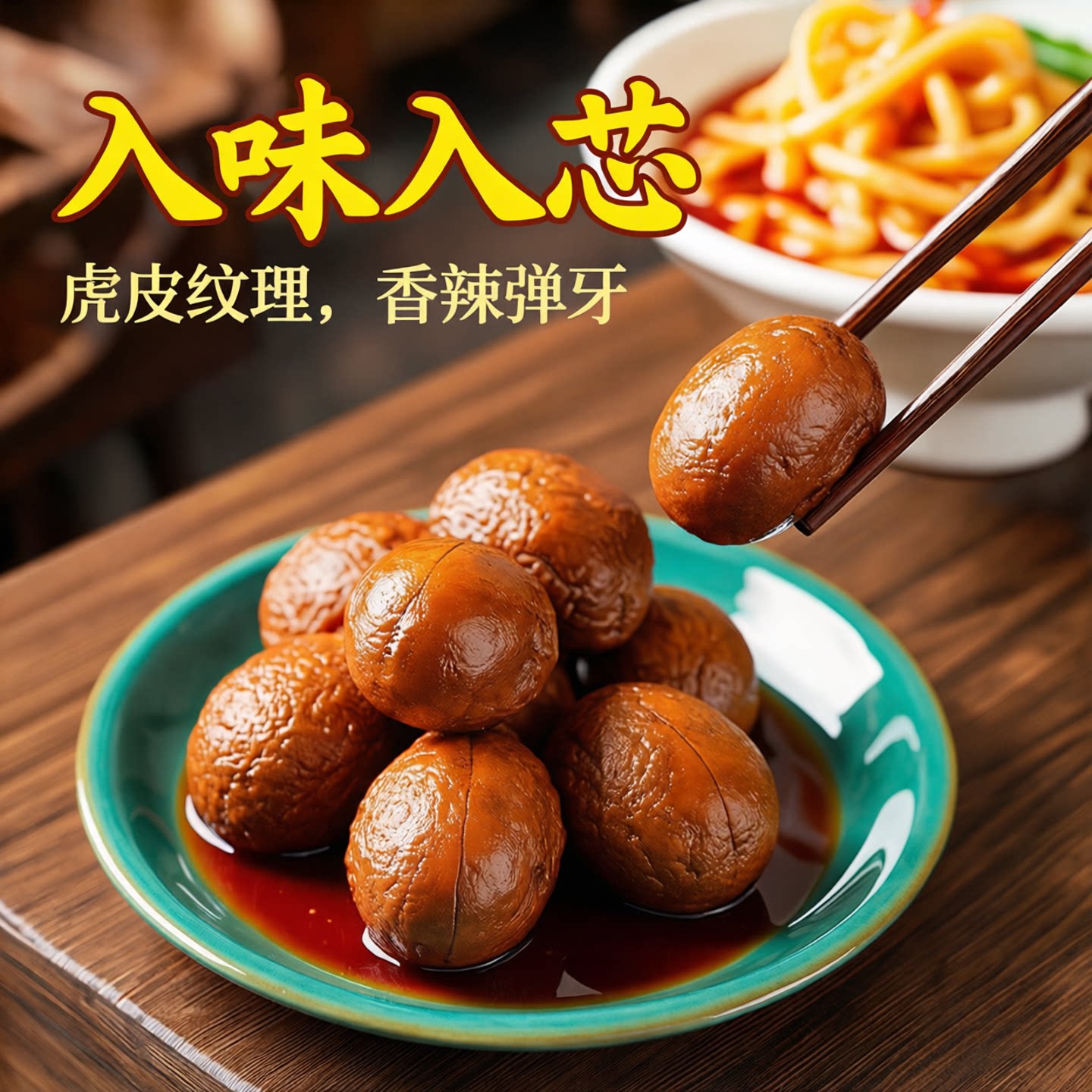 虎皮鸡蛋香辣五香卤蛋泡面伴侣宿舍居家零食休闲开袋即食30g*1袋